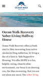 Mobile Screenshot of oceanwalkrecovery.com
